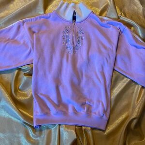 80s Vintage Women's Purple Sweatshirt